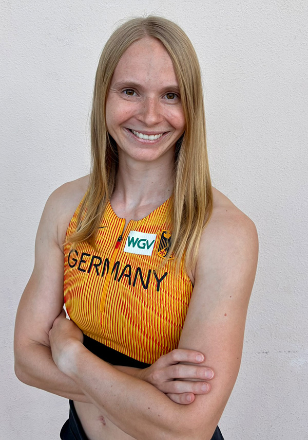 Portrait des Sportlers